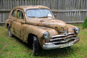 rust car
